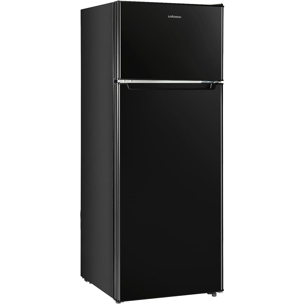 Upstreman Stainless Steel Double Door Refrigerator