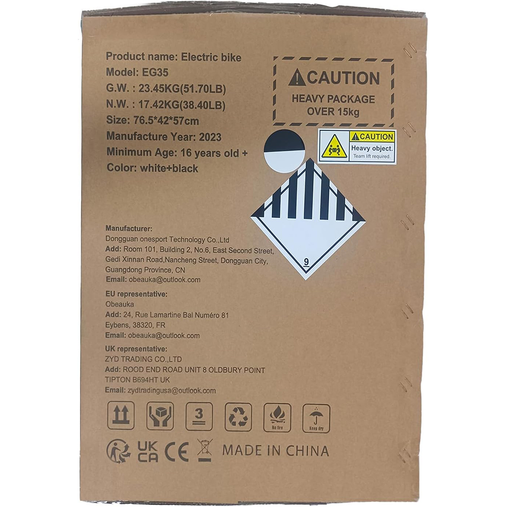 ELEKGO E Bike Folding Bike