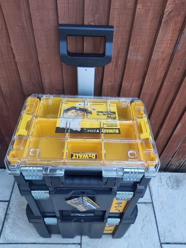 DEWALT DWST60436 3-in-1 tool box heavy duty rolling tower mobile tool box