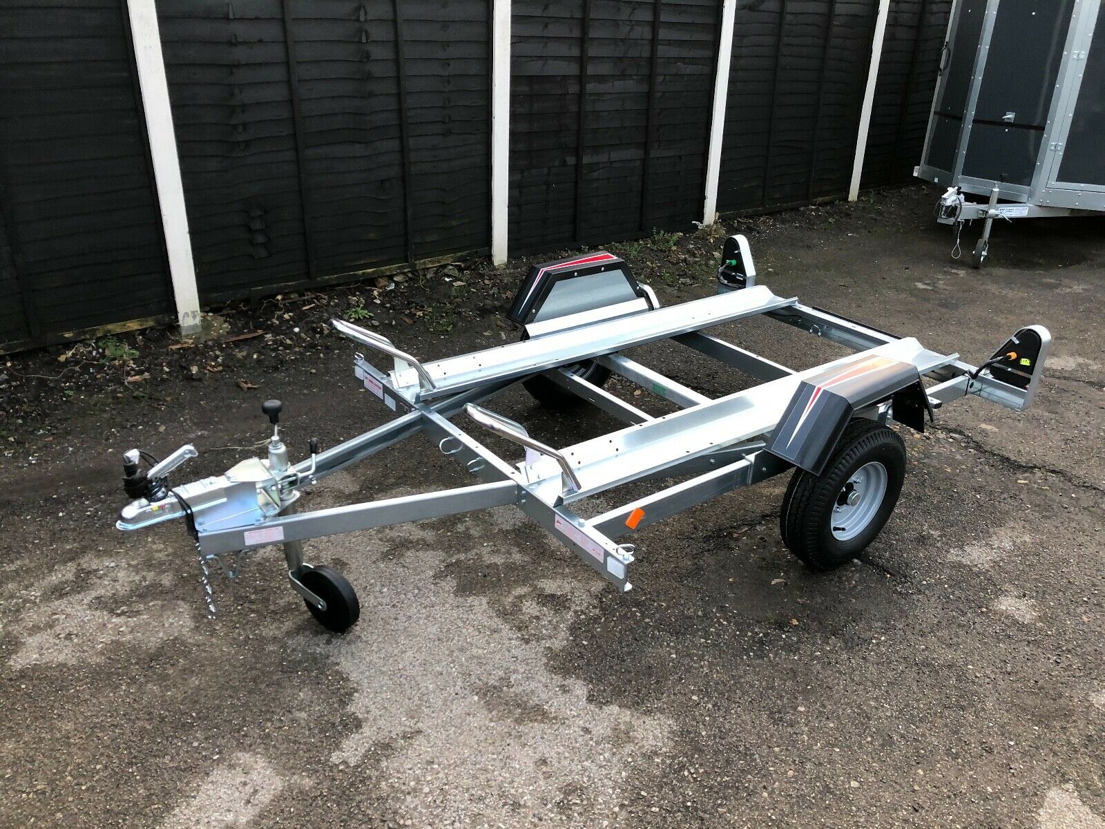  Brand New Erde CH451 Double Double Motorcycle Bike Motorcycle Trailer