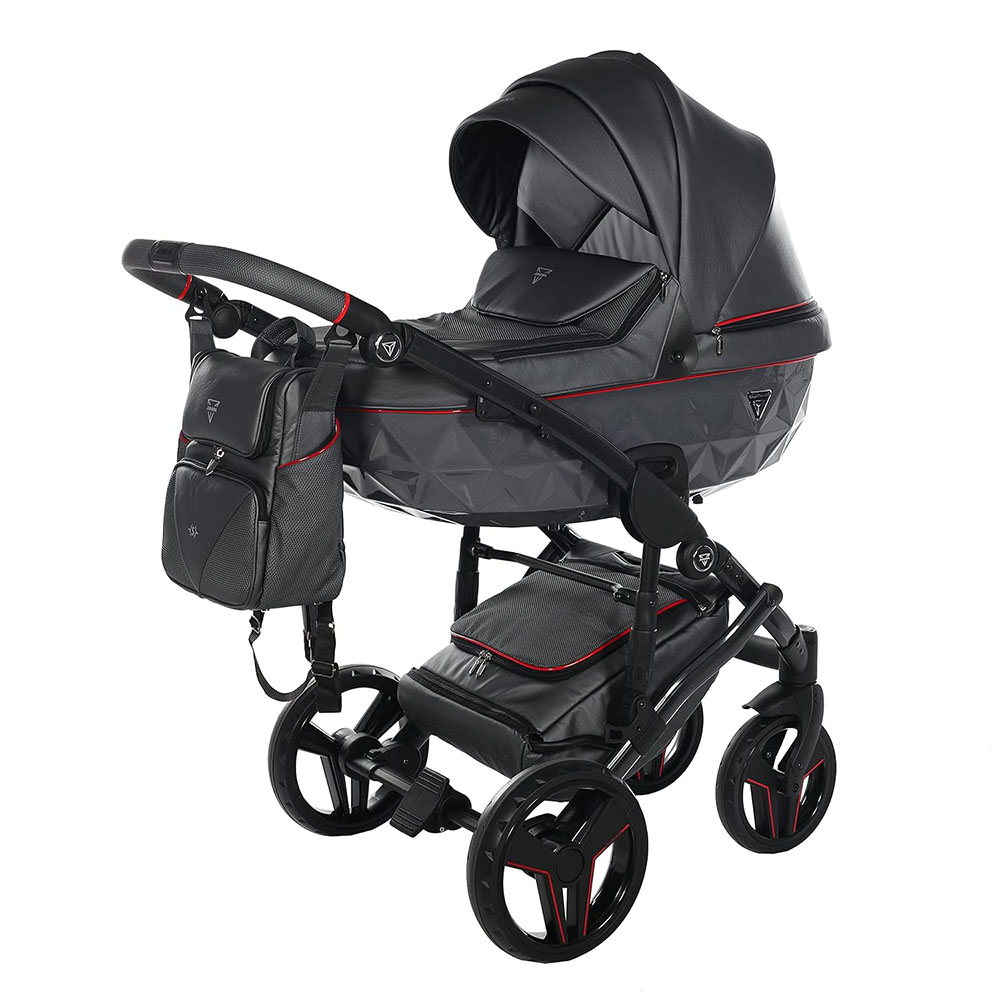 Neuheit! Original Junama Diamond, S-Klasse v2, Kombikinderwagen TRIO 3 in1 Exclusive Prams