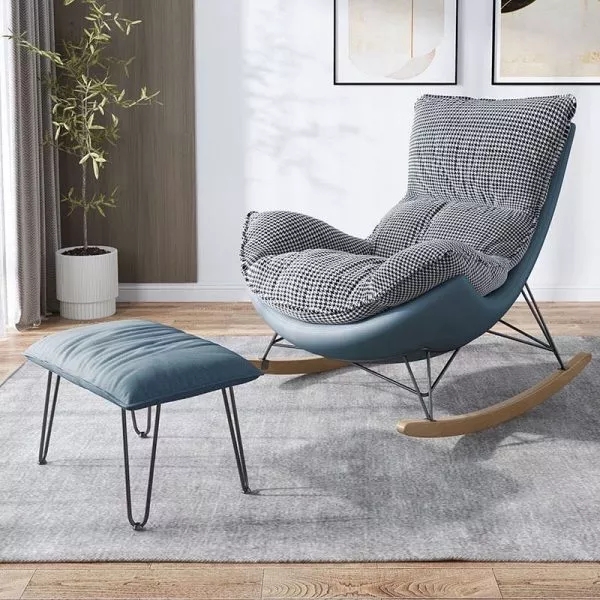 Rocking chair recliner sofa