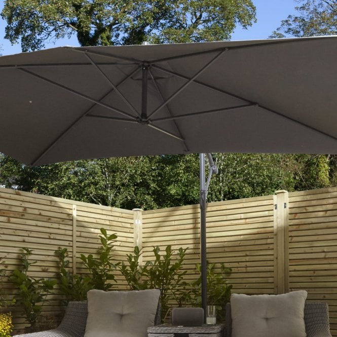 Rowlinson Prestbury Rectangular Cantilever Parasol 3m x 2m