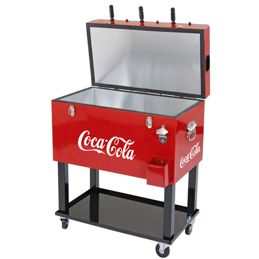 Leigh Country CP 78105 60 Qt Coca-Cola Ice Cold (Embossed) Cooler