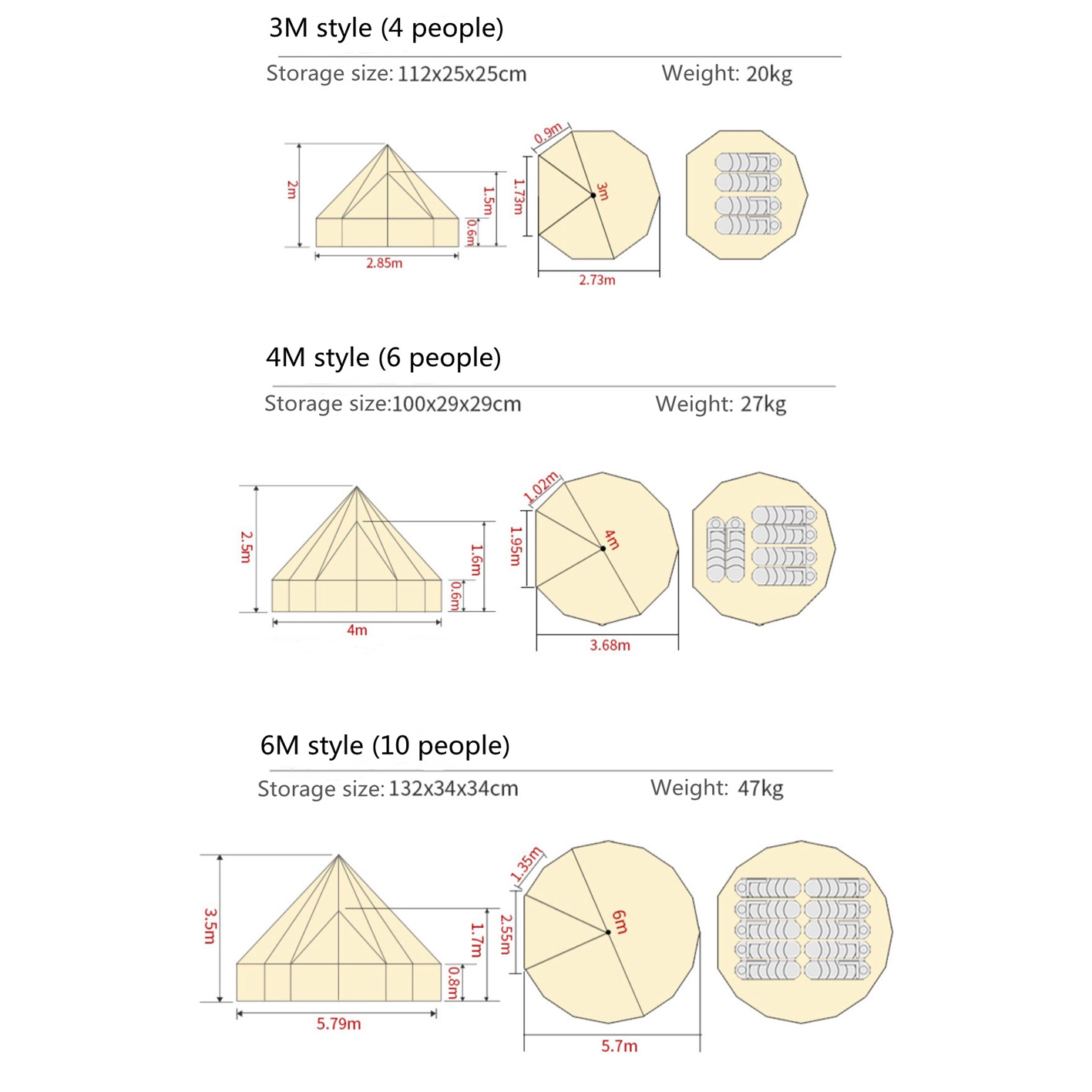 Fantasy Garden  Outdoor waterproof tent